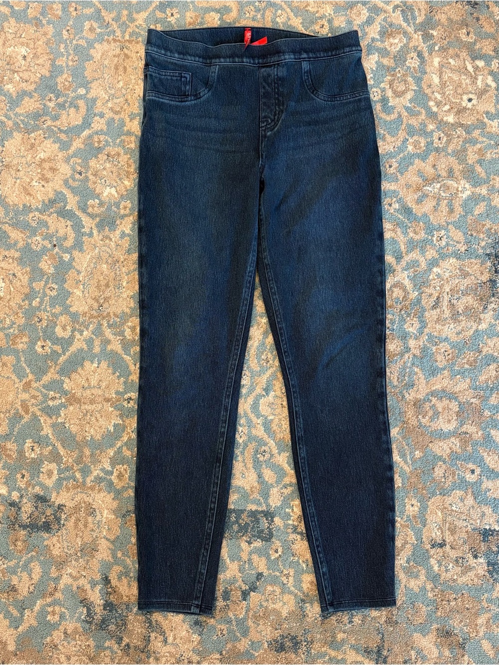SPANX Dark Blue Skinny Jeans Size Medium